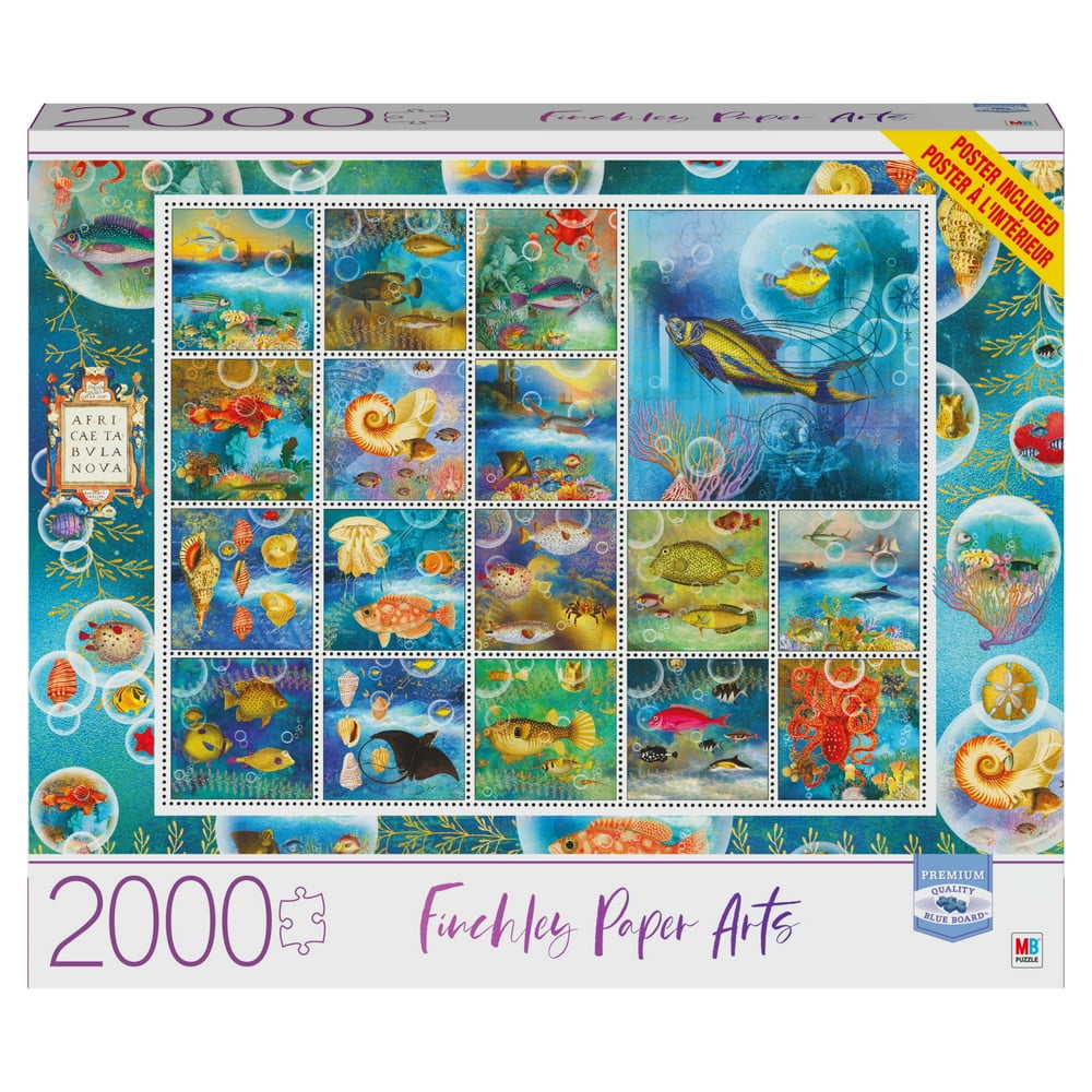 2000Piece Jigsaw Puzzle by Finchley Paper Arts, Undersea Garden