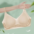 thumbnail image 2 of Antinious Women Solid Non Closure Adjustable Strap Wireless Breathable Comfortable Bras, 2 of 5