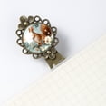 thumbnail image 5 of Squirrel Vintage Copper-Colored Lace Bookmarks: Stainless Steel Book Markers, Reading Accessories, and Book Accessories, 5 of 5