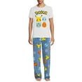 thumbnail image 3 of Pokémon Men's Graphic Sleep T-shirt & Sleep Pants Set, 2-Piece, Size M, 3 of 6