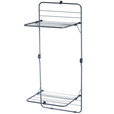 Tier Folding Clothes Drying Rack Walmart Mainstays Tier Adjustable