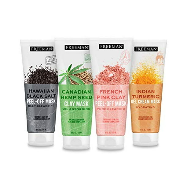 Kan worden berekend Huiskamer Verlengen Freeman Beauty Exotic Blends Face Mask Variety Set with Clay, Peel-Off, Gel + Cream Facial Masks, Skin Care for Women, 4pk Tubes - Walmart.com Kan worden berekend Huiskamer Verlengen Freeman Beauty Exotic Blends Face Mask Variety Set with Clay, Peel-Off, Gel + Cream Facial Masks, Skin Care for Women, 4pk Tubes - Walmart.com