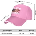 thumbnail image 3 of God Bless America Patriotic USA Baseball Cap Women Cowboy Hat Trucker Hat Men Dad Hat Adjustable Snapback Hat Black, 3 of 8