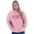 thumbnail image 4 of Mermaids Don't Wear Pants Funny Beach Hoodie Sweatshirt Women Brisco Brands 3X, 4 of 6