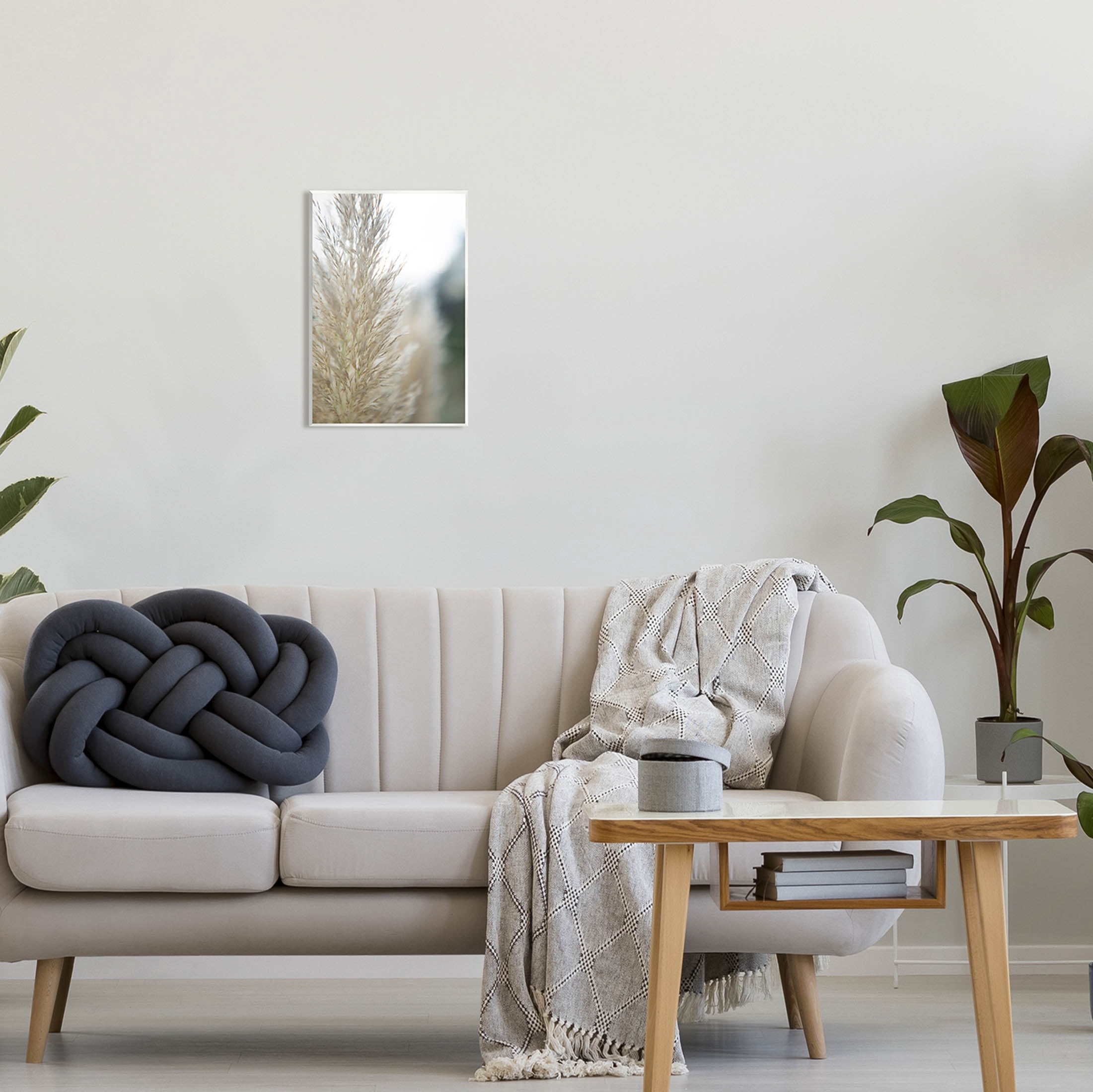 Stupell Industries Natural Pampas Grass Photography Scene Photograph Unframed Art Print Wall Art, Design by Jason Johnson