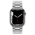 thumbnail image 2 of Dwitch for Apple Watch Band 49mm 45mm 44mm 42mm,Stainless Steel Metal iWatch Band Case for Apple iWatch Ultra 2/1 Series 9 8 7 SE/6 5 4 3 2 1 Men and Women,Silver, 2 of 8