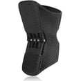 thumbnail image 1 of EcoNesxp Prevents excessive knee flexion Patellar support Protective compression device Osteoarthritis Black with strap and lateral patellar stabilizer, 1 of 5