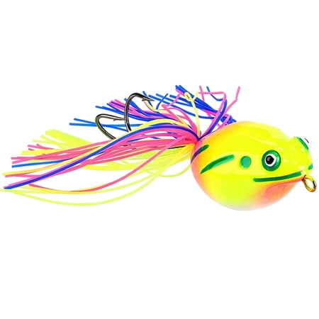 Durability Simulated Poisons Frog Lures Realistic Floating Frog Fishing Lures Topwater Baits for Lake River
