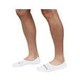 thumbnail image 2 of ZeroSock Mens Bamboo Super Low Invisible Socks With Mesh Ventilation with Anti-Slip Gel Heel Grip (4 Pairs Per Box) (Men's Size 12.5-15, White), 2 of 7