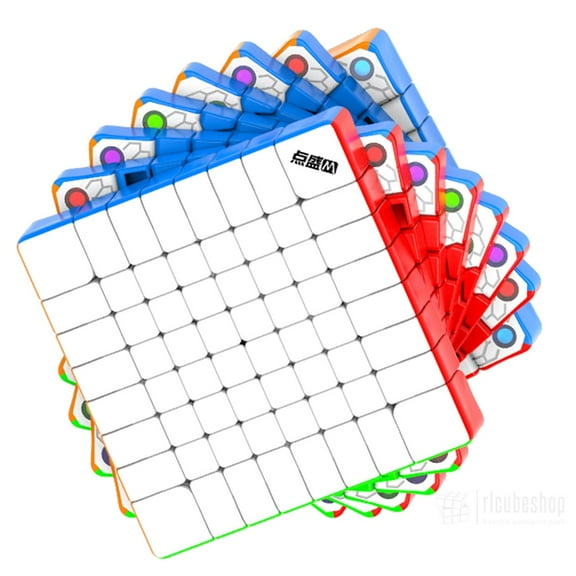 Diansheng Galaxy 8X8 Magneitc Magic Cube 8X8x8 Magnetic Speed Magic Cube Professional Speedcubing 8 Layer 8X8 Cubo Magic