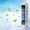 White, variant on Mini Air Cooler, Windowless Mini AC Unit with 3 Speeds & Cool Air Spray, Rechargeable Air Cooler for Room Office Travel Camping