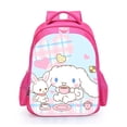 thumbnail image 2 of Mochila ortopédica rosa Cinnamoroll para niñas, mochila escolar de gran capacidad, impermeable, con estampado de princesas, para niños de primaria, 2 of 5
