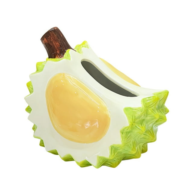 Dispensador de durian de cerámica con tapa para caja de pañuelos