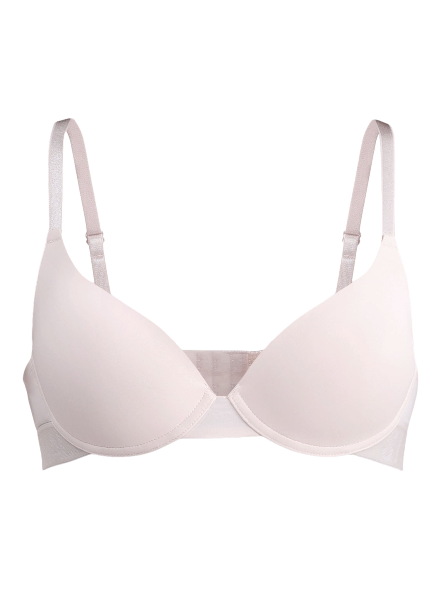 Steve Madden Women's Lightly Lined Underwire T-Shirt Bra, 2-Pack, Sizes 34B-38C