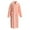 Pink, variant on Womens Bath Robe Solid Color Thickened Long Coral Fleece With Pocket Plus Size Women Pjs,Pink,M