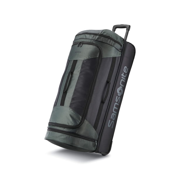 Bolsa de viaje con ruedas Samsonite Andante 2, verde musgo/negro, 32 pulgadas