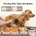 thumbnail image 3 of Pet Clippers Quiet Waterproof, Professional Electric Grooming Shear for Cats Dogs, Hair Trimmer, 3 of 5