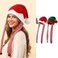 thumbnail image 2 of Holiday Acrylic Elfs Legs Hats Warm Winter Hats For Kids Adults Family Gatherings Costume Accessory, 2 of 9