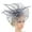 Gray, variant on IDALL Bandanas for Women,Head Scarf Women Hat Headwear Church Feather Clip Fascinators Hat Wedding Party Cap For Hair Scarf,Headbands for Women Navy