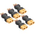 thumbnail image 2 of Sailing Adaptador de batería para avión RC, 5 uds., conector macho tipo T a conector hembra XT60, sin cables, 2 of 14