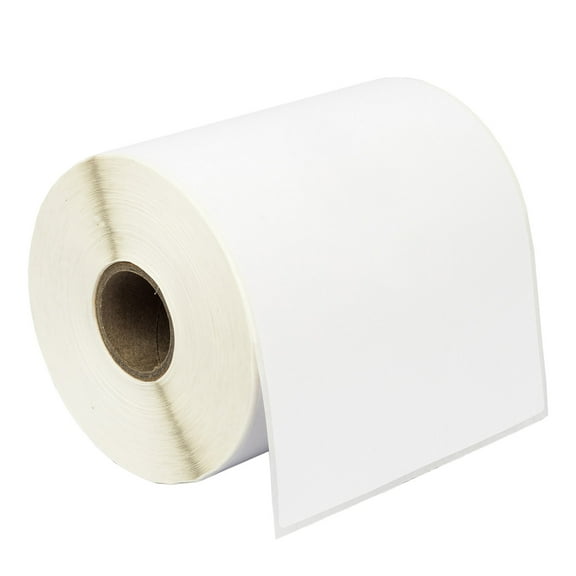 HOUSELABELS 4" x 6" Shipping Labels on 1" Core Compatible With Zebra and Rollo Printers, 2 Rolls / 250 Labels per Roll