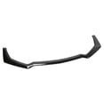 thumbnail image 4 of 3 Pieces Front Bumper Lip For Ford Mustang GT / Ecoboost 2018-2020 Body Kit Spoiler Front Spoiler Lip Air Dam Chin Splitter Lower Protector Gloss Black, 4 of 8