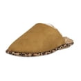 thumbnail image 4 of Jessica Simpson Womens Comfy Faux Fur Slip On Scuff House Slipper -  Memory Foam Anti-Skid Sole, 4 of 9