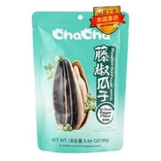 ChaCha Roasted Sunflower Seeds Sichuan Pepper Flavor 5.64 Oz (Pack of 6)