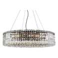 thumbnail image 3 of Elegant Lighting Maxime 32" Metal and Crystal Chandelier in Black, 3 of 8