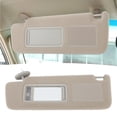 thumbnail image 4 of Sun Visor, ABS Sun Visor with Makeup Mirror and Light Car Interior Sunshield Replacement For Land Cruiser  2002 to 2010, 4 of 7