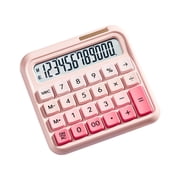 Kadlawus Flexible Calculator for Office, Plastic Keyboard with Large LCD Display, 12-Digit Personalized Calculator for Accounting, Study, Professionals