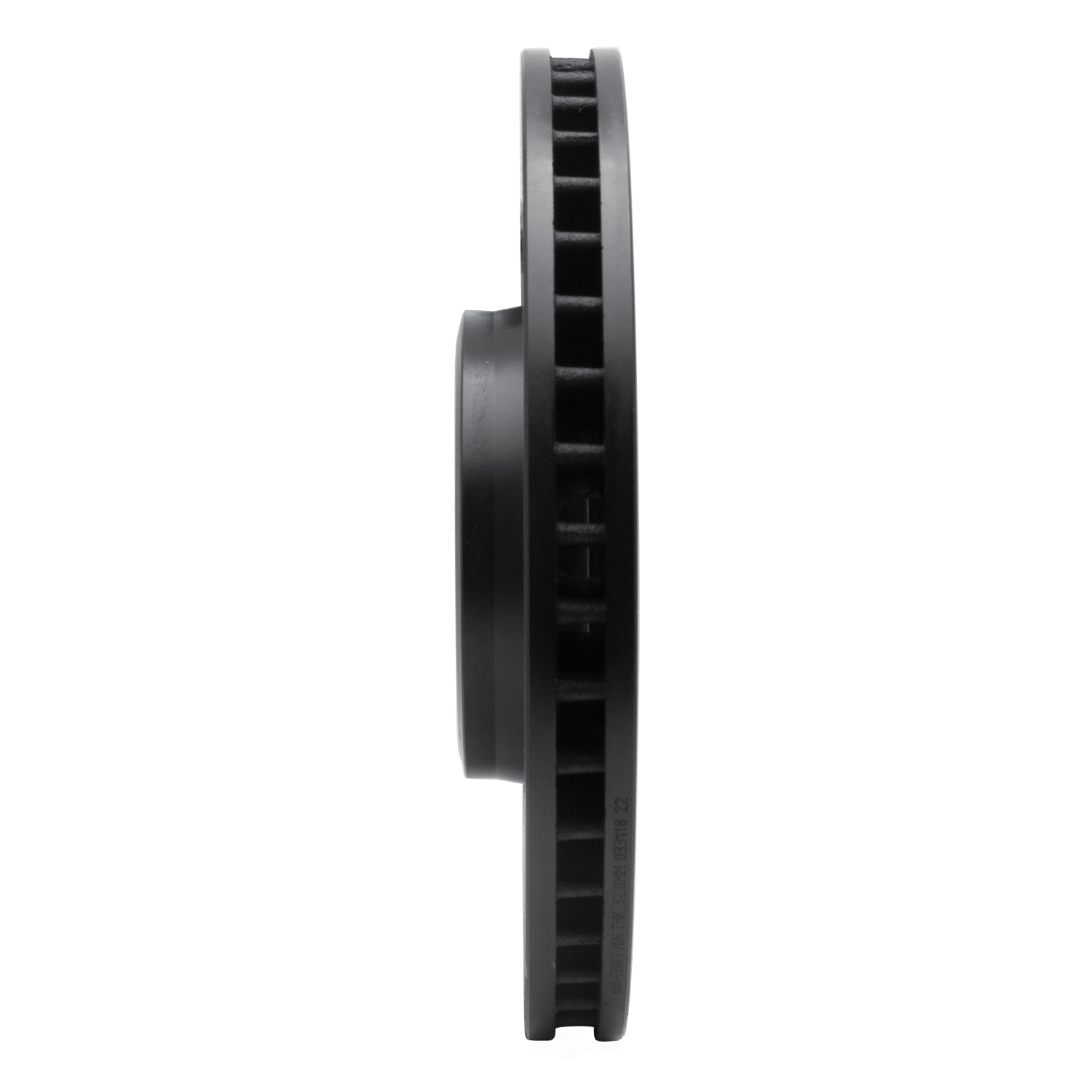 Dynamic Friction Company 633-73083R DFC Brake Rotor - Drilled And Slotted - Black