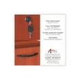 thumbnail image 5 of Alera 3 Drawers Vertical Lockable Filing Cabinet, Medium Cherry, 5 of 11