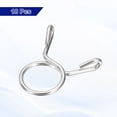 thumbnail image 3 of Fuel Line Hose Clips 18Pcs 10mm ID 11.5mm Max. ID 304 Stainless Steel Water Pipe Air Tubing Spring Hose Clamps for Motorcycle Scooter ATV Silver, 3 of 7