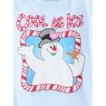 thumbnail image 3 of Frosty the Snowman Baby and Toddler Girls Holiday Graphic Tee with Long Sleeves, Sizes 12M-5T, 3 of 3