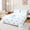 Blue C, variant on Erosebridal Letter K Bow Heart Bed Sheets for Boys Girls, Blue Princess Style King Sheets, 4pcs