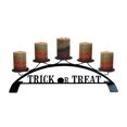 thumbnail image 1 of Trick Or Treat Table Top Pillar Candle Holder, 1 of 1