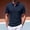 Navy, variant on COSFO Short Sleeve Polo Golf Shirts for Men Casual Shirt Solid Classic Fit Collared Dry Fit Moisture Wicking Mens Shirts Xl
