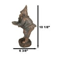 thumbnail image 3 of Fantasy Old Mr Gnome Holding Long Tray Garden Figurine Decor Or Keys Holder, 3 of 9
