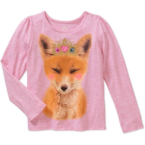 Girls' Long Sleeve Graphic Tee