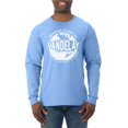 thumbnail image 1 of Wild Bobby, Vandelay Industries Shirt Latex-Related Goods Seinfeld, Pop Culture, Men Long Sleeve Shirt, Light Blue, X-Large, 1 of 4