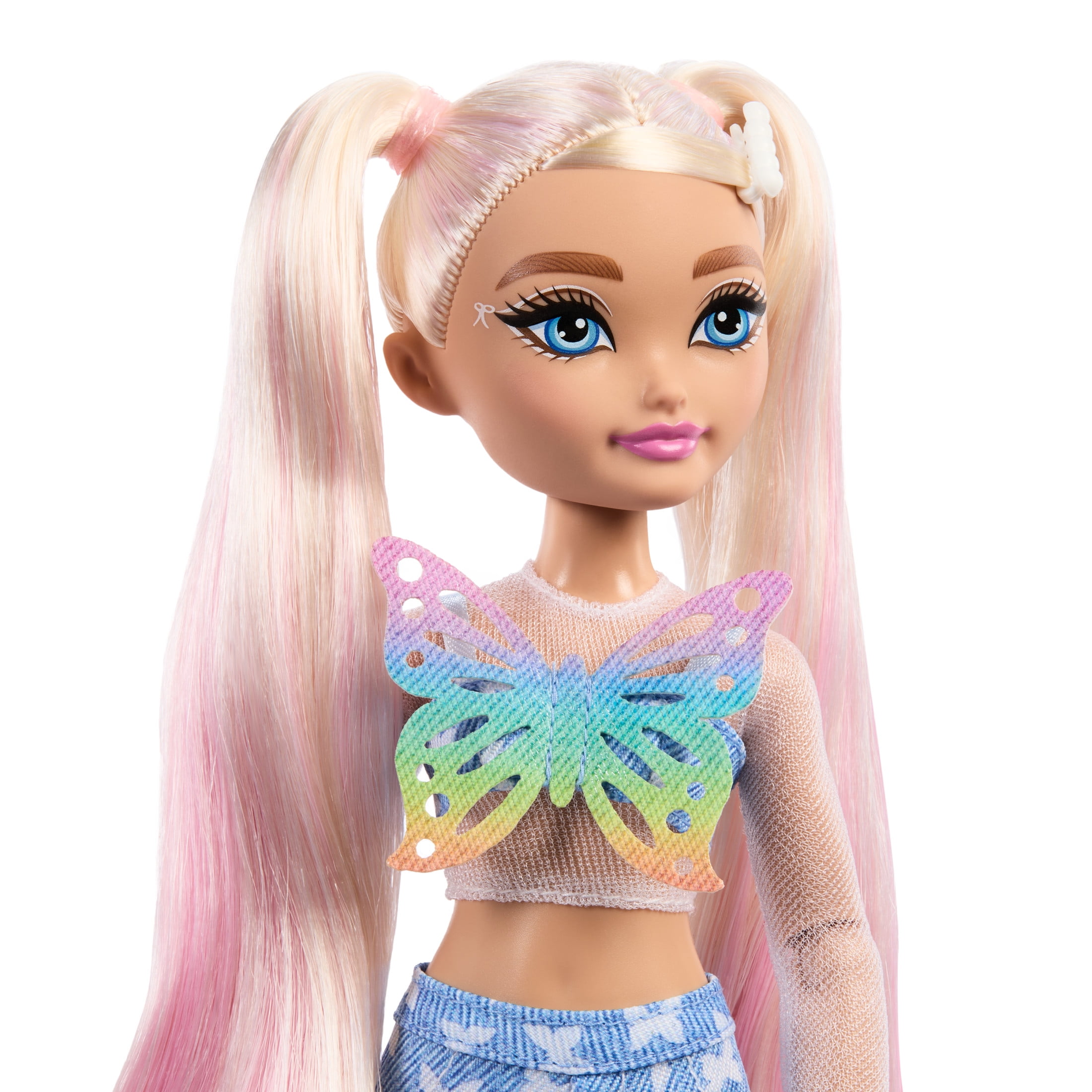 Dream Besties Barbie "Malibu" Roller Skating Fashion Doll with 9 Makeup Themed Accessories