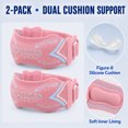 thumbnail image 3 of GADE 2-Pack Knee Strap, Adjustable Knee Brace Tendon Support Band for Running, Jumpers Knee, 3 of 7