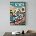 thumbnail image 6 of Visitor Museum Poster Museo Internacional Del Barroco Puebla Mexico Vintage Travel Art Reflective Pools Architecture Print Poster, 6 of 8
