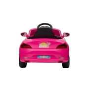 6V Barbie Convertible Ride on Car, Battery Powered Toy, Kids Ages 3+, Remote Control