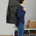 thumbnail image 5 of Mainstays Heavy Duty Black 20 Gallon Storage and Moving Bag with Backpack Straps, 5 of 18