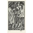 thumbnail image 2 of Lucien Pissarro 10x14 Black Ornate Wood Framed Double Matted Museum Art Print Titled: Houthakkers (1894), 2 of 5