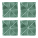 thumbnail image 1 of Salvamanteles plegables de las esteras del silicón para los agarraderas de olla de la resistencia al calor de los platos calientes 446°F cambiables, 1 of 5