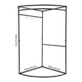 thumbnail image 6 of Wildnix Portable Fitting Room with Curtain, Freestanding Design, Modern Iron Frame, Easy Setup, Privacy Protection for Clothing Stores and Homes, 6 of 6