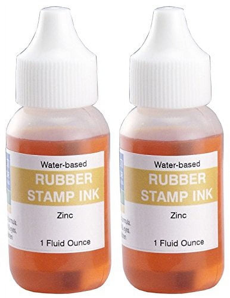 Infusion 7" x 8" Extra Large Industrial Stamp Ink Pad, Your Go to Large Stamp Ink Pad for Bright Color, Even Coverage and Durability, Zinc Stamp Pad